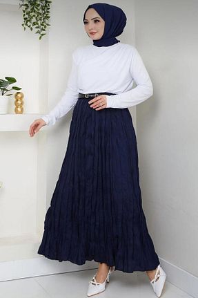 دامن حجاب سرمه ای زنانه کلوش moda armanc - کد 936238092
