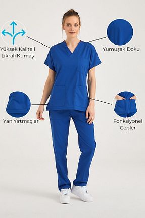 لباس کار سرمه ای Pozitif Üniforma - کد 881435476