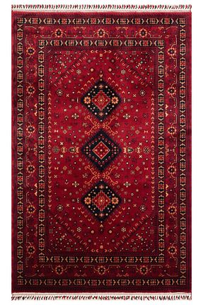 فرش قرمز زیره ضد لغزش Eko Halı - کد 205049755