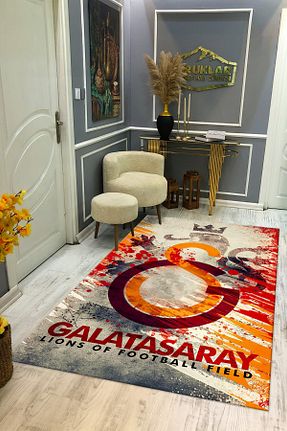 فرش بچه گانه رنگی پلی استر Doruklar Home Collection - کد 836206122