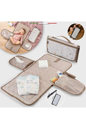 کیف مراقبت از کودک بژ Elele - کد 939075310