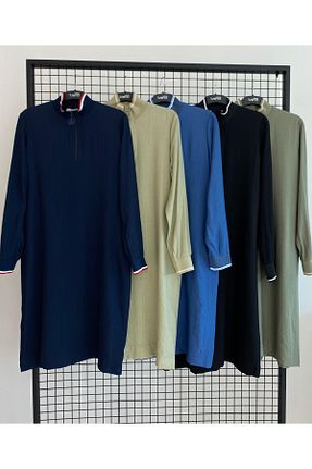 تونیک سرمه ای زنانه ویسکون Armine - کد 926643260