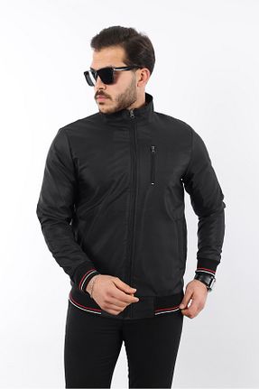 کاپشن مشکی مردانه رگولار ixir - کد 738088030