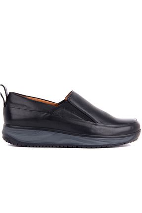 کفش کژوال مشکی مردانه چرم خالص Sail Lakers - کد 4722204