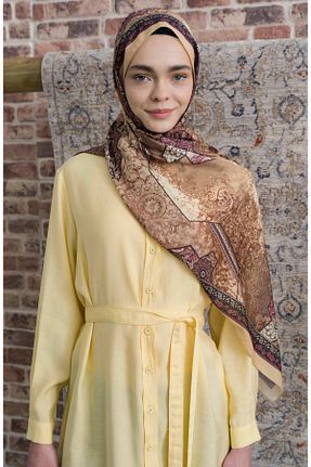 شال رنگی زنانه پلی استر Fatma Atasoy - کد 939130039