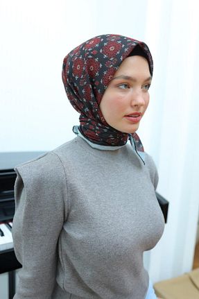 روسری مشکی پنبه ای Silk Home - کد 890812786