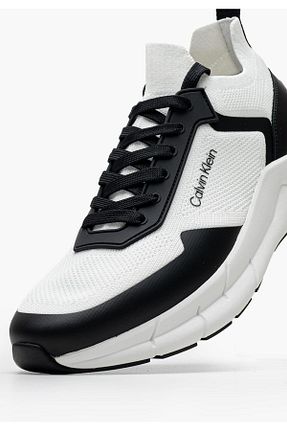 کفش اسنیکر سفید مردانه بند دار Calvin Klein - کد 934197633
