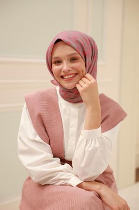 روسری طوسی پنبه ای Silk Home - کد 928936668