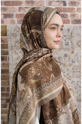 شال رنگی زنانه پلی استر Fatma Atasoy - کد 939126206