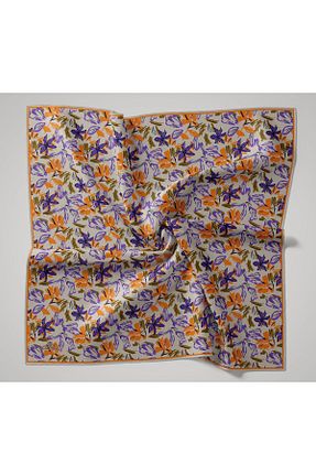روسری رنگی پنبه ای Silk Home - کد 938470011