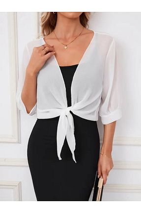 کت سفید زنانه Bolero Kokosh moda - کد 939126413