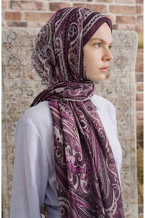 شال رنگی زنانه پلی استر Fatma Atasoy - کد 939126488