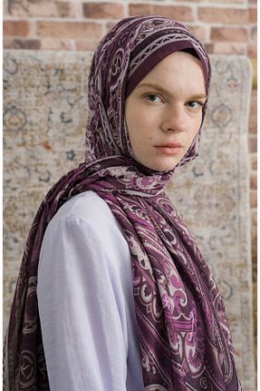 شال رنگی زنانه پلی استر Fatma Atasoy - کد 939126488