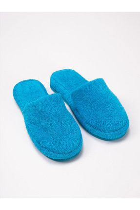 دمپائی خانگی فیروزه ای زنانه پارچه ای Ender Home - کد 170680517
