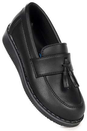 کفش کلاسیک مشکی بچه گانه چرم مصنوعی Kiko Kids - کد 764713591