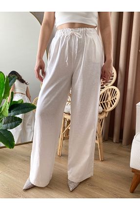 شلوار نباتی زنانه کتان biumi butik - کد 939157656