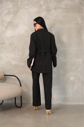 ست بالاتنه و پائین تنه مشکی زنانه بافتنی Ekim Store - کد 939194921