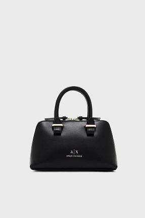 کیف دوشی مشکی زنانه چرم مصنوعی Armani Exchange - کد 939205763