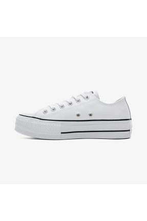 کفش اسنیکر آبی زنانه بند دار Converse - کد 6733792