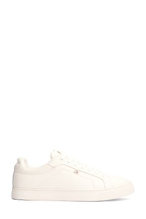 کفش اسنیکر زرد زنانه چرم اصل Tommy Hilfiger - کد 939242519