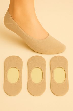 جوراب بژ زنانه پنبه ای tibo - کد 939274864
