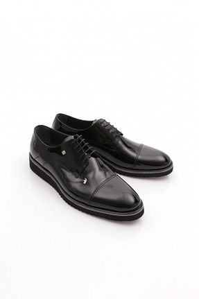 کفش کلاسیک مشکی مردانه پاشنه کوتاه (1 - 4 سانتی متر) Fosco - کد 939298281
