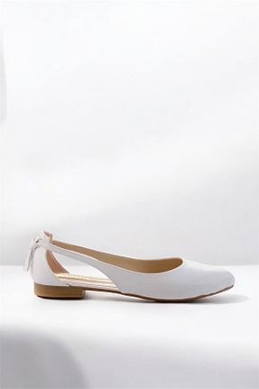 بابت سفید زنانه پارچه ای LANDSHOES - کد 934401830