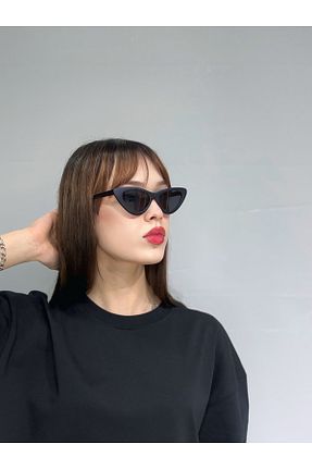 عینک آفتابی مشکی زنانه UV400 ZELİOR - کد 939317096