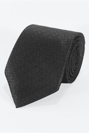 کراوات طوسی مردانه میکروفیبر BLC Basic Line Co. - کد 939343539