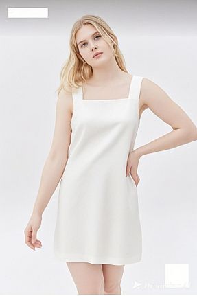 لباس سفید زنانه بافتنی Butik - کد 939341892