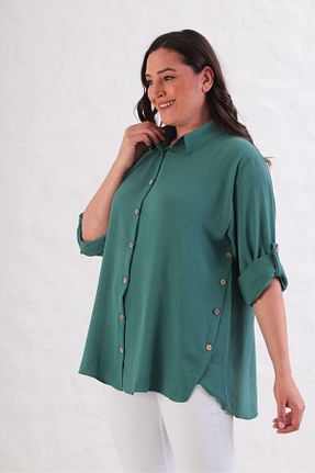 پیراهن سایز بزرگ رنگی زنانه سایز بزرگ tarzımsüper - کد 939369756