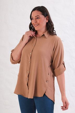 پیراهن سایز بزرگ رنگی زنانه سایز بزرگ tarzımsüper - کد 939369314