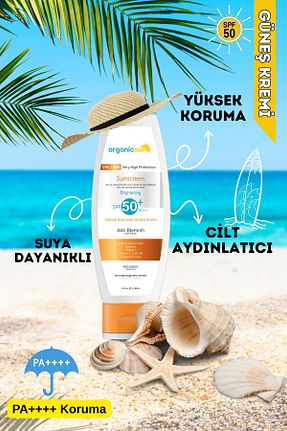 کرم ضد آفتاب صورت SPF 50 + Organicsun - کد 939705505