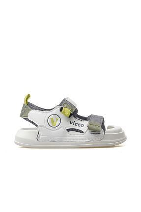 صندل بژ بچه گانه پاشنه تخت Vicco - کد 939391431