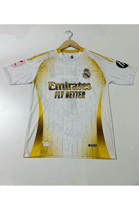تیشرت اسپرت زرد زنانه پلی استر AJAX STAR - کد 939390290