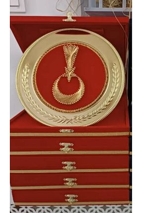 اجسام تزئینی و بیبلو زرد فلزی MSMETICARET - کد 939390747