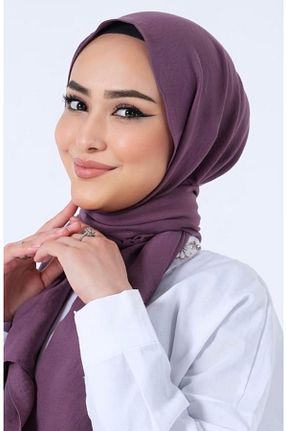 شال بنفش زنانه ویسکون haremscarfs - کد 939393564