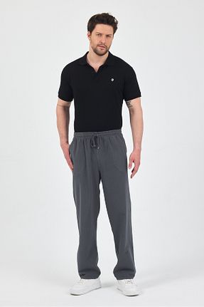 شلوار طوسی مردانه پنبه ای kırtex sport k teks şekil - کد 759379991