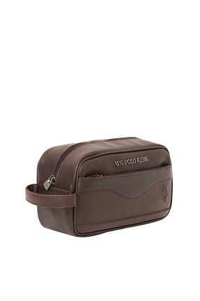 کیف دستی قهوه ای مردانه سایز متوسط U.S. Polo Assn. - کد 939471592