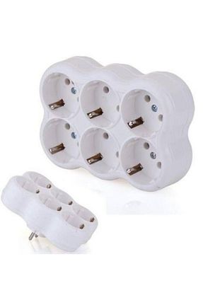 کابل افزودنی پریز گروهی سفید 6 Genel Markalar - کد 170756162