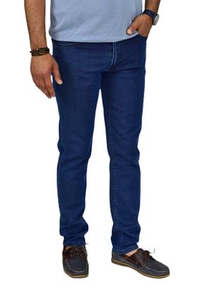 شلوار جین طوسی مردانه رگولار LOCUS JEANS - کد 939496270