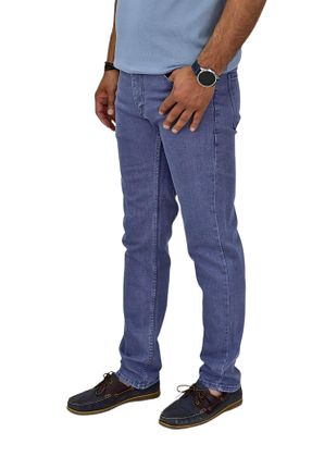 شلوار جین طوسی مردانه رگولار LOCUS JEANS - کد 939497249