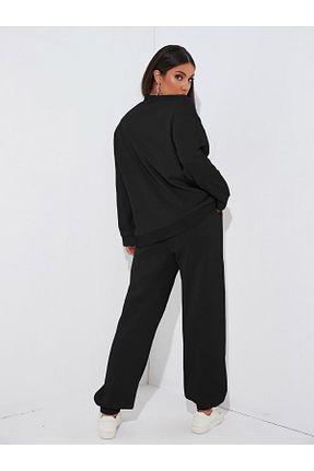 ست گرمکن مشکی زنانه پنبه ای FoxSkin Sportswear&Company - کد 939518271