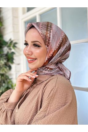 روسری رنگی کرپ Armine - کد 748753401
