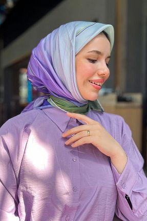 روسری رنگی کرپ Armine - کد 939541759