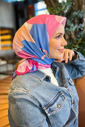 روسری رنگی کرپ Armine - کد 939541924
