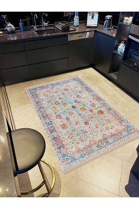 فرش رنگی قابل شستشو Rugs Modern Halı - کد 858509674