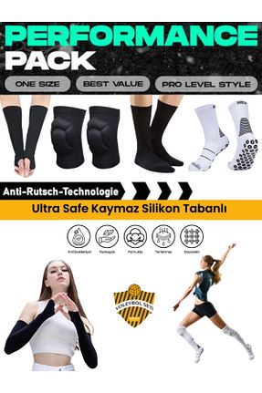 زانو بند والیبال مشکی زنانه Bellanora - کد 939765475
