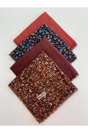 روسری رنگی پنبه ای poloist - کد 939545427