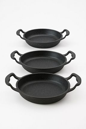 ماهیتابه مشکی زیره نچسب Manor - کد 376828125